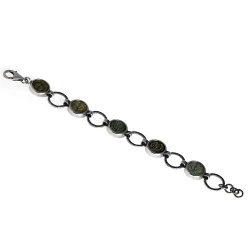 Roman Maccabean Coin Bracelet - Image 6