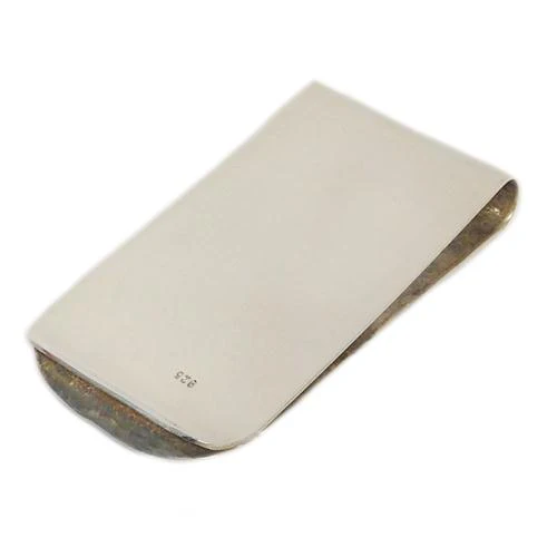 Maccabean Coin Money Clip in Hammered Silver and Gold - Image 3