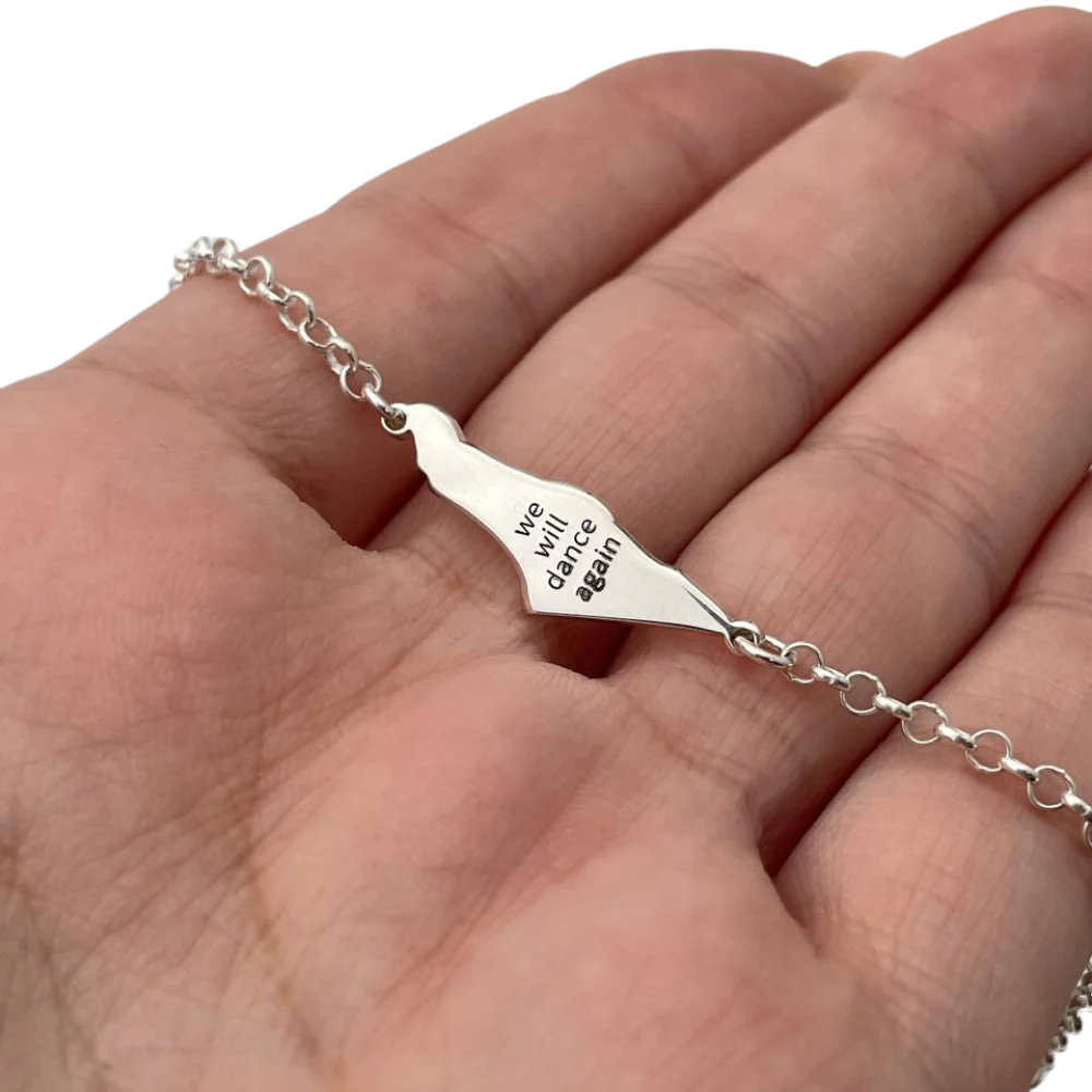 We Will Dance Again - 14K Gold Bracelet for October 7 Memory - Image 4