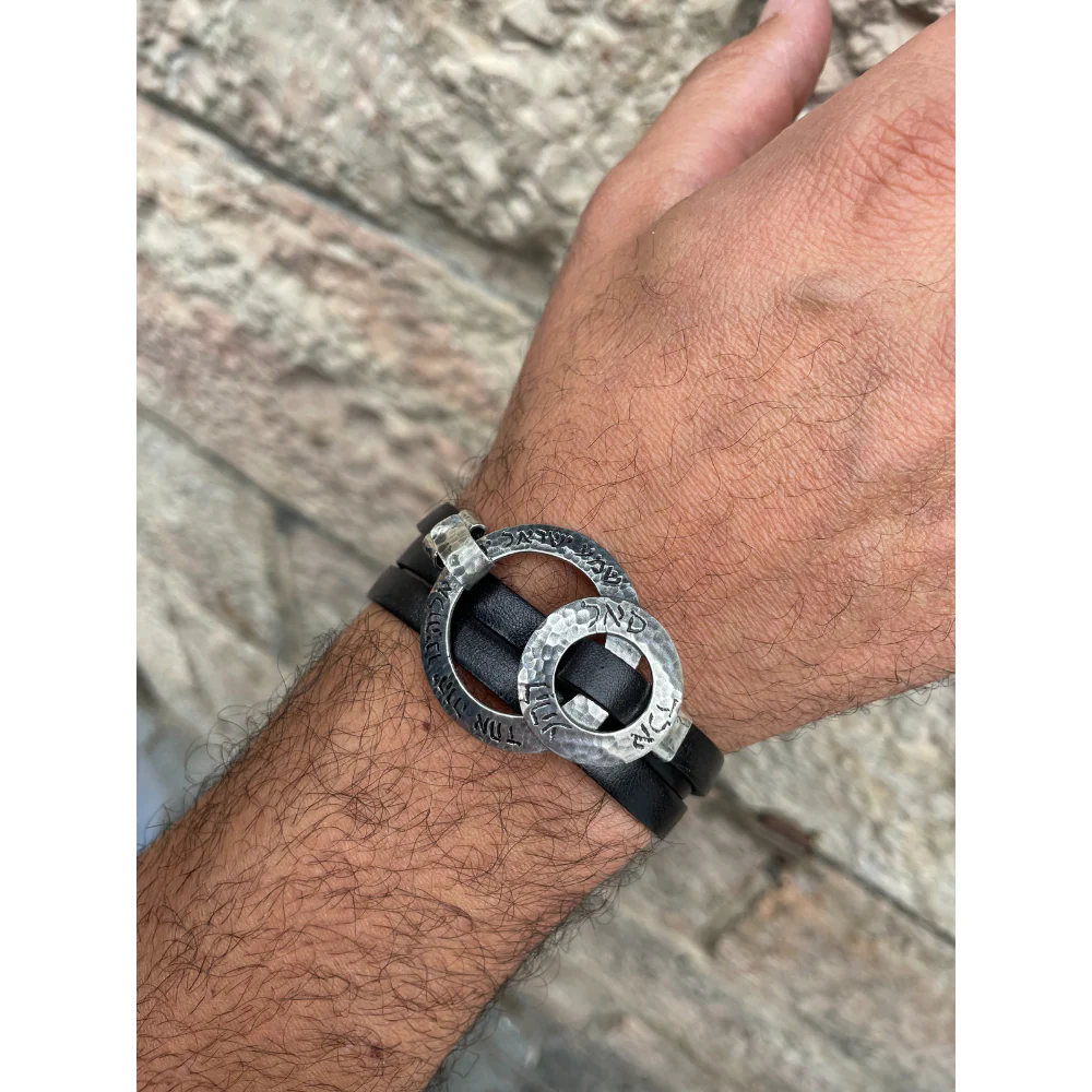 Kabbalah Bracelet - Silver Shema Israel Protection - Image 7