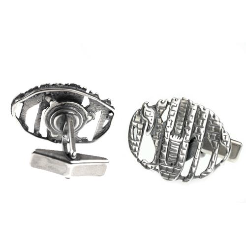 Sterling Silver Jerusalem Cufflinks - Image 2