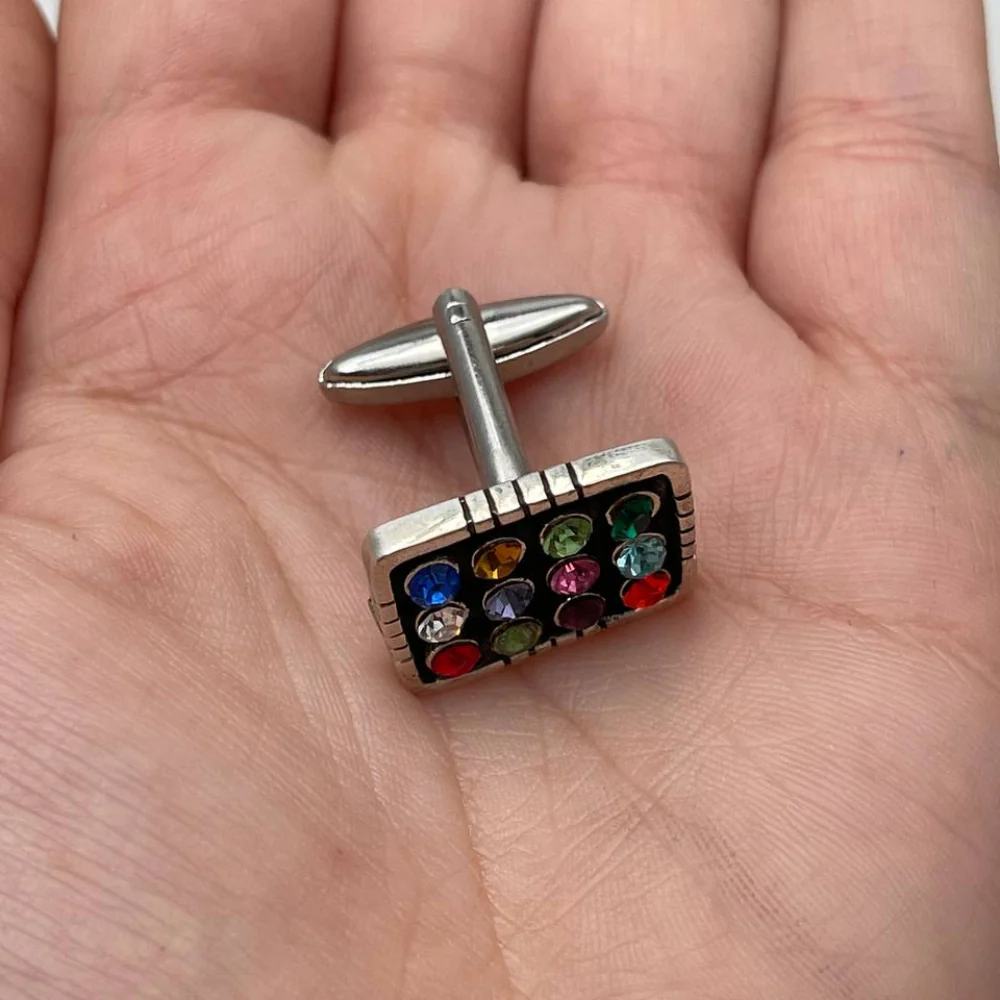 Silver Hoshen Cufflinks - Image 3