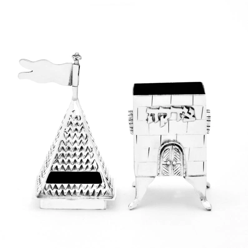 Sterling Silver House Tzedakah 'Charity' Box - Image 3