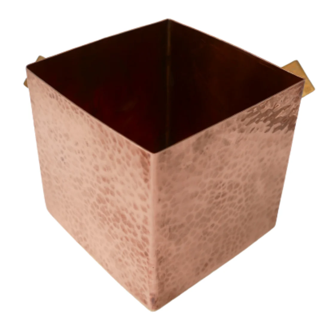 Square Copper Natla Washing Cup - Image 3