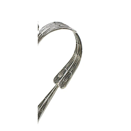 Silver Bottle Holder with Filigree Work - Image 6