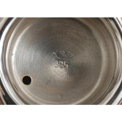 Silver Octagonal Candle Holders - Image 2