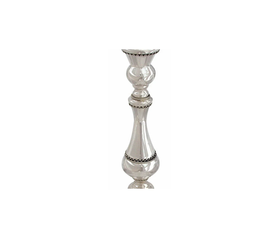 Gili Small Sterling Silver Candlesticks - Image 3