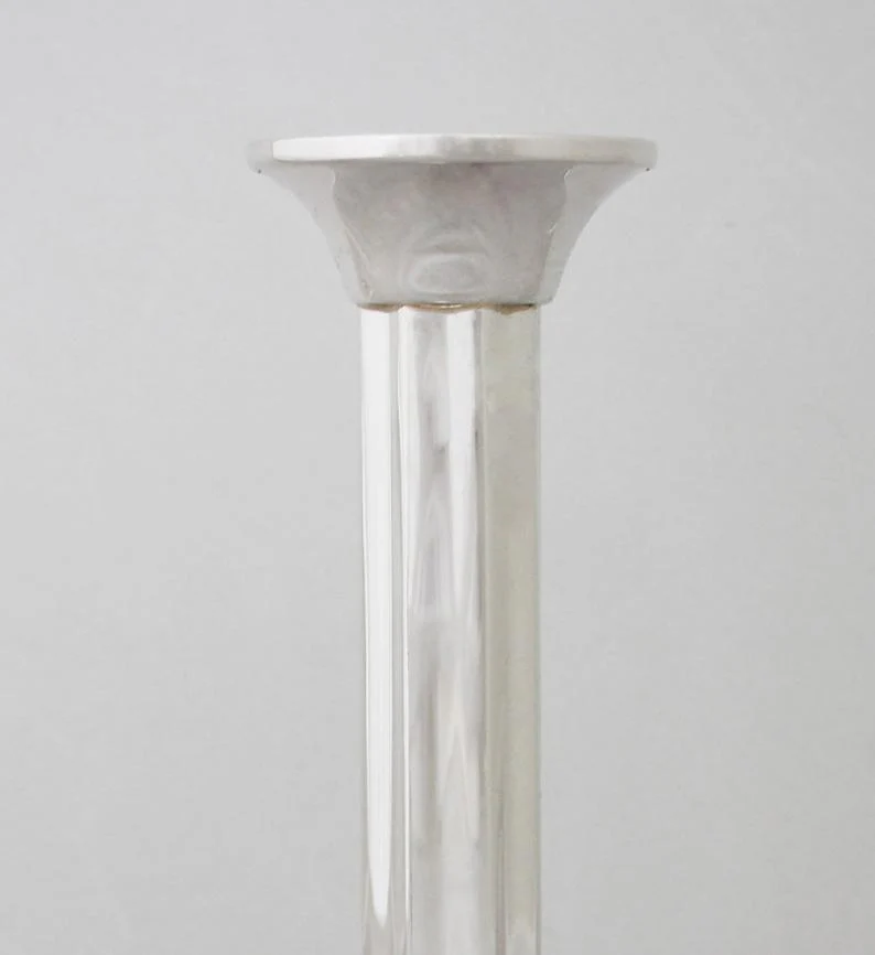 Timna Sterling Silver Candlesticks - Image 2