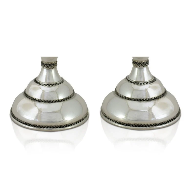 Etti Sterling Silver Classic Candlesticks - Image 2
