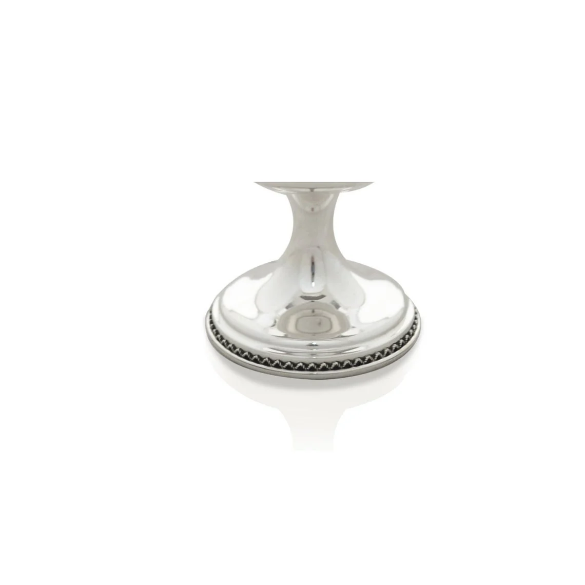Zevulen Polished Sterling Silver Kiddush Cup - Image 2
