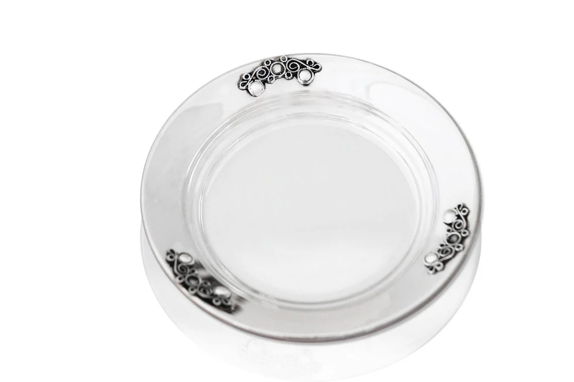 Yaniv Embellished Silver Kiddush Cup - Image 5