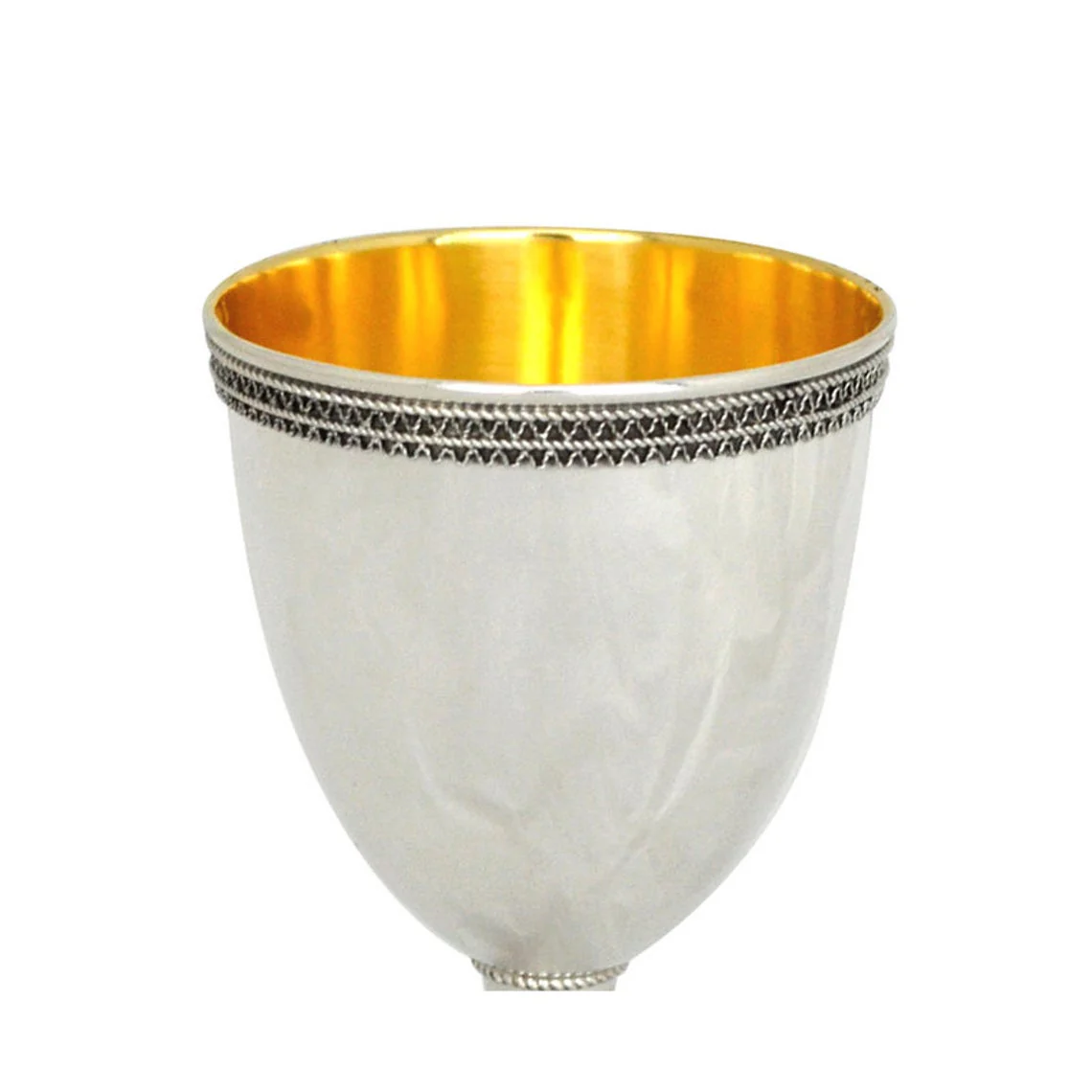 Levi Classic Sterling Silver Kiddush Cup - Image 2