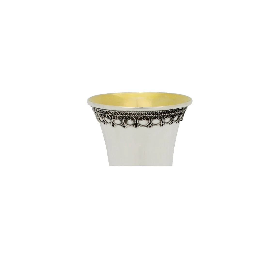 Eviyatar Filigree Kiddush Cup - Image 2