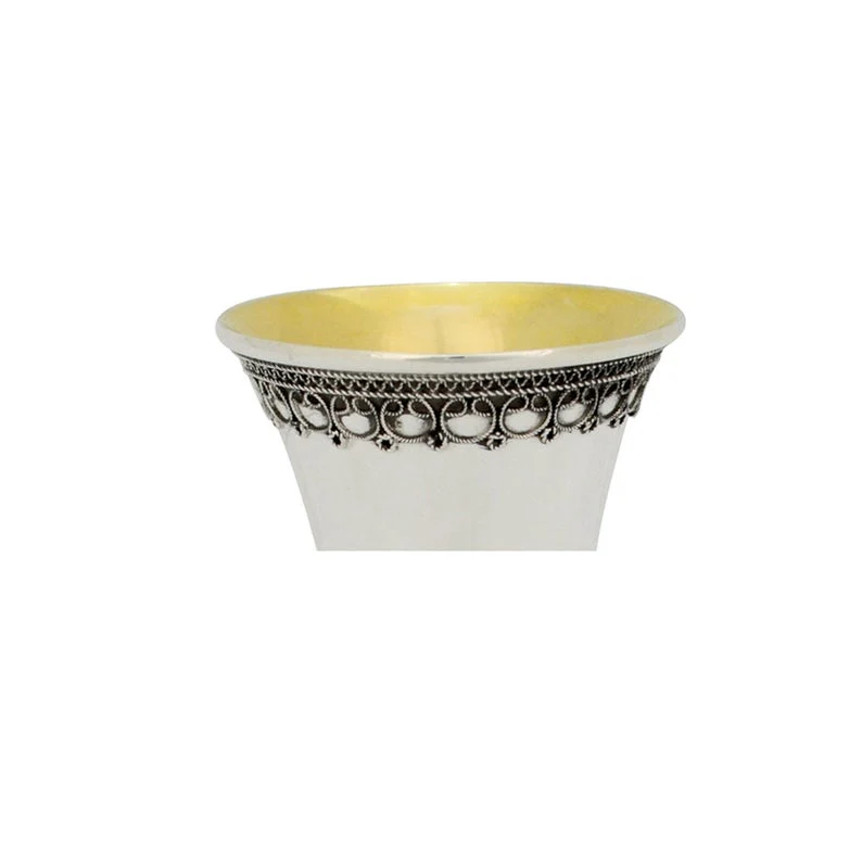 Keren Embellished Kiddush Cup - Image 2