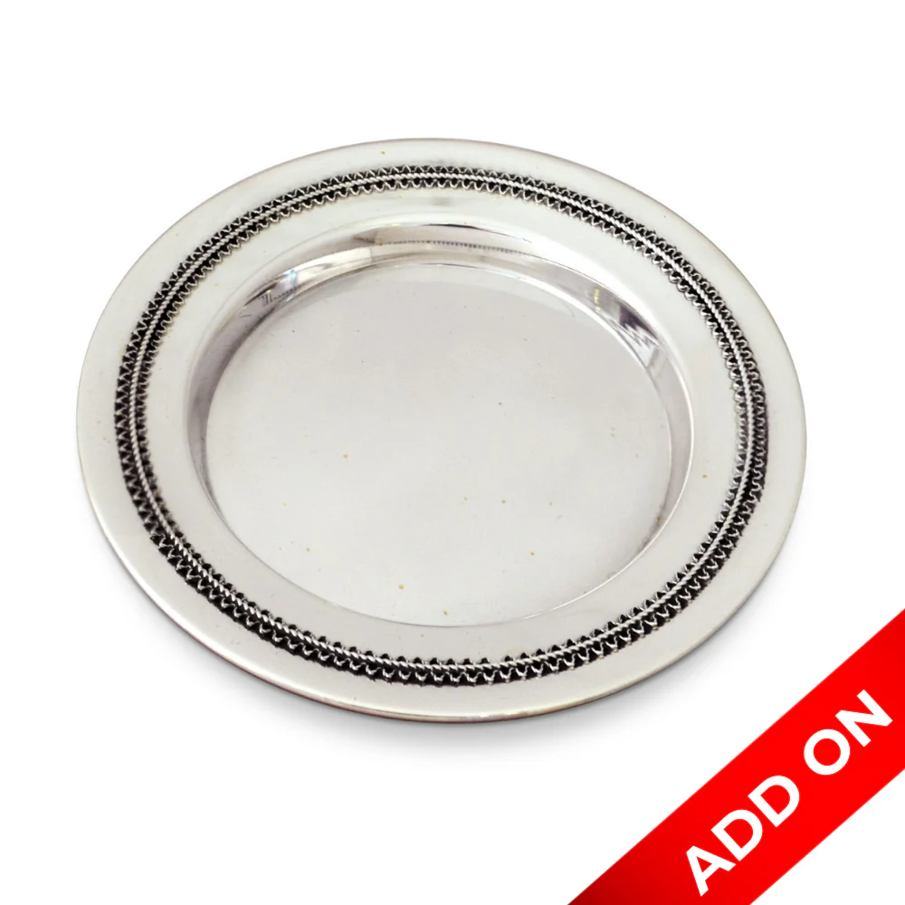 Sterling Silver Kiddush Cup Yemenite Filigree with Stem - Image 5