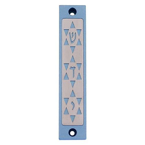 Three Stars Shaddai Mezuzah
