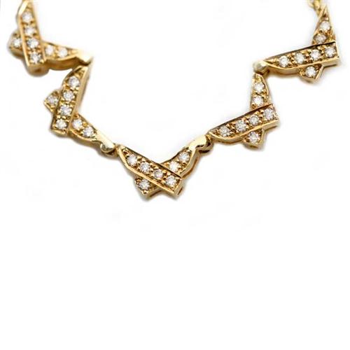 14k Gold Diamond Expandable Star of David Butterfly Necklace - Image 4