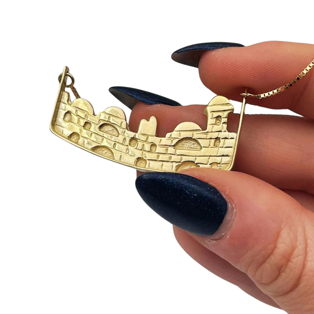 Jerusalem Necklace in 14K Gold - Image 2