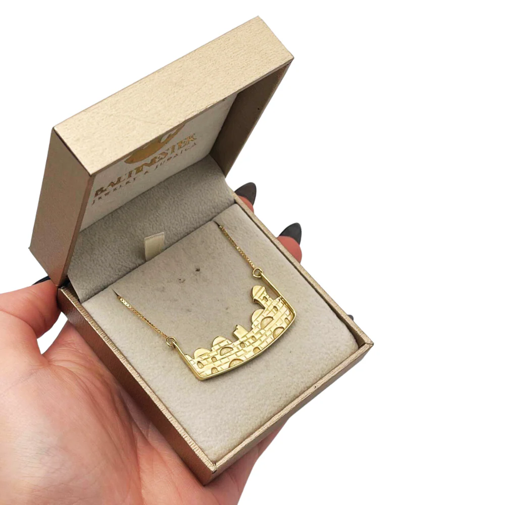 Jerusalem Necklace in 14K Gold - Image 5