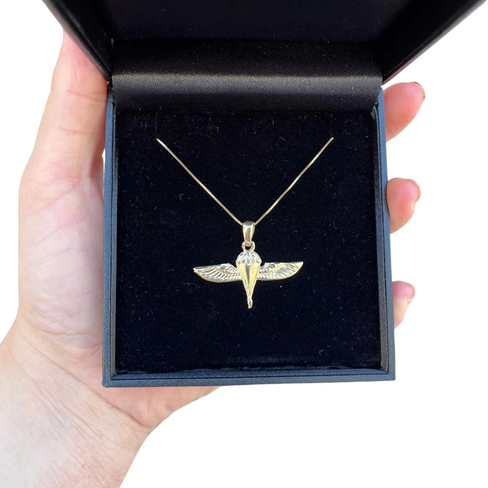 Israel Army Pendant 14k Yellow Gold - Image 8