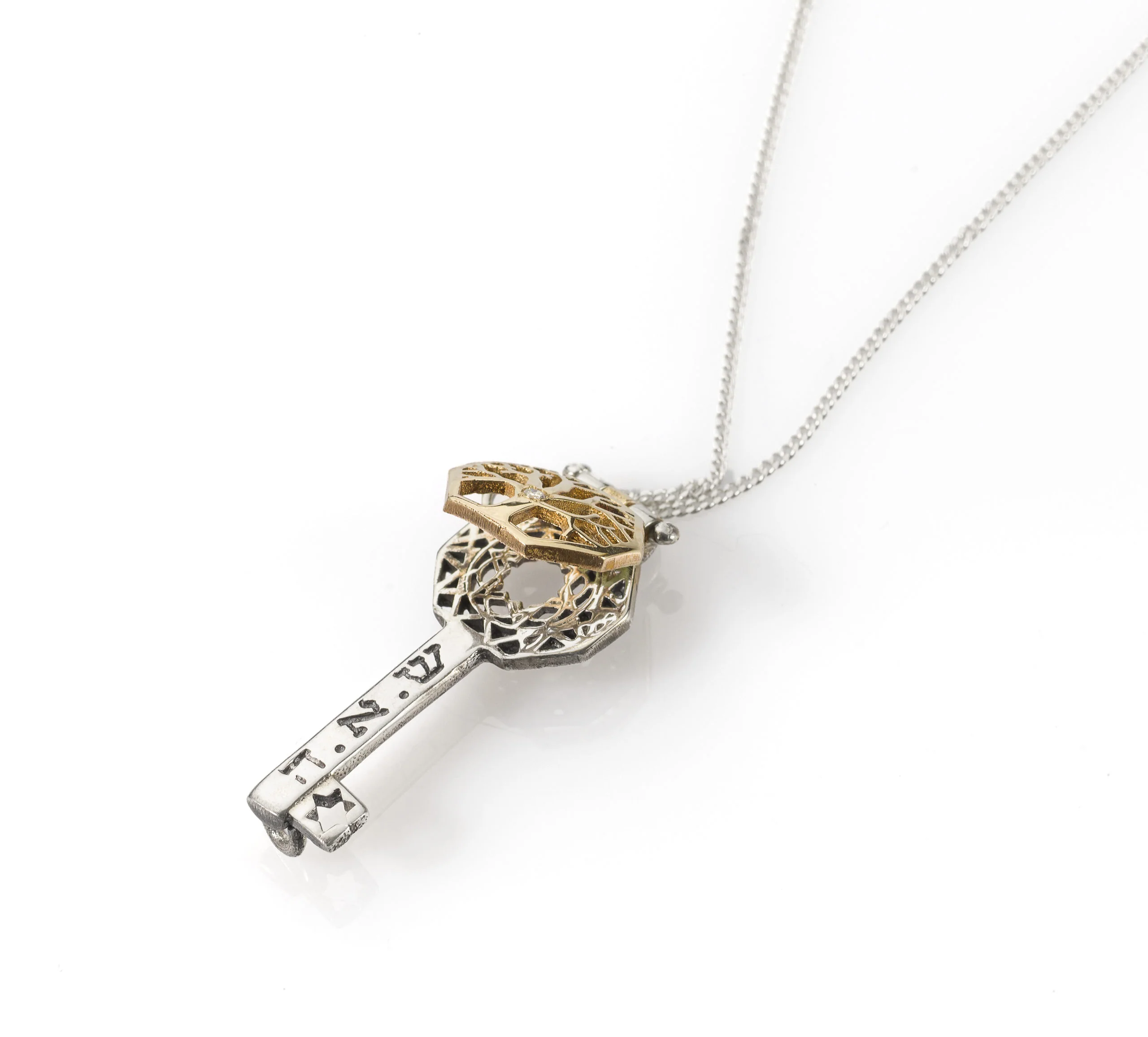 Tree of Life Health &amp; Longevity Key Pendant - Image 2