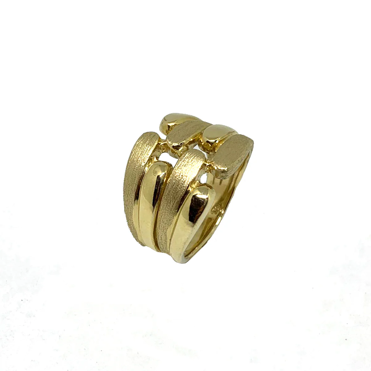 Gold Israeli Ring - 14k Gold Sabra Ring - Image 4