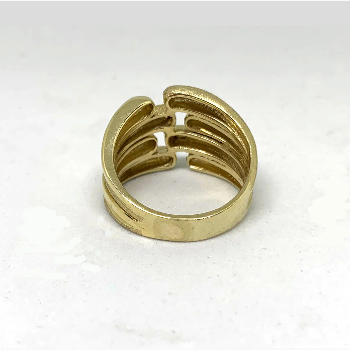 Gold Israeli Ring - 14k Gold Sabra Ring - Image 6